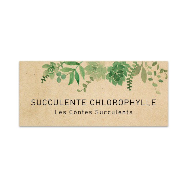 Étiquette LCS500 | Chlorophylle #1
