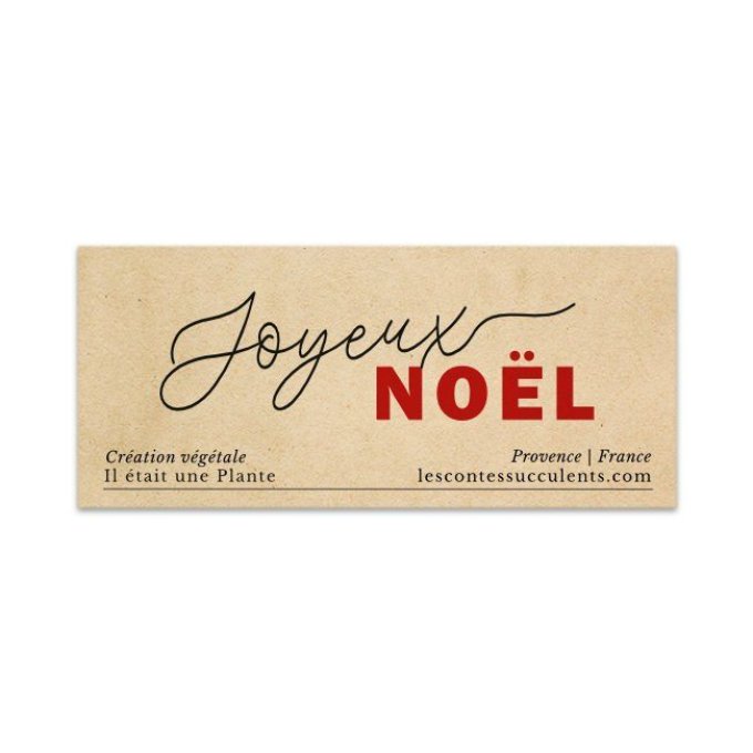 Étiquette BOX5LCS60 | Joyeux Noël #1