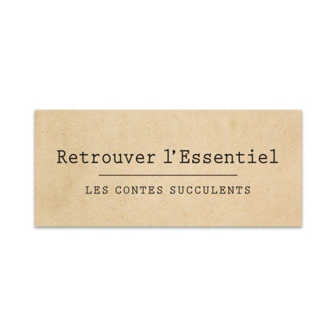 Étiquette Bouquet | L'Essentiel #1