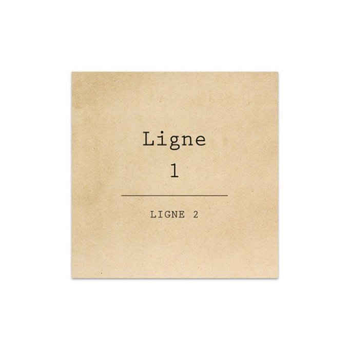 Étiquette Bouquet | L'Essentiel #1