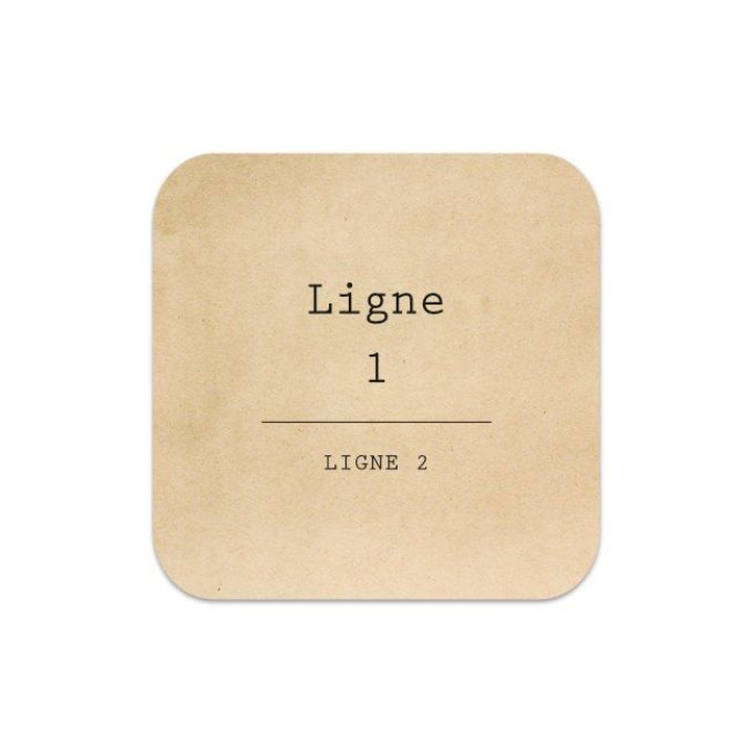 Étiquette Bouquet | L'Essentiel #1