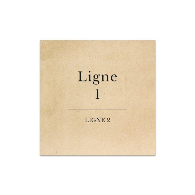 Étiquette Bouquet | L'Essentiel #2