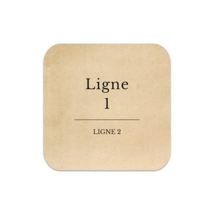 Étiquette Bouquet | L'Essentiel #2