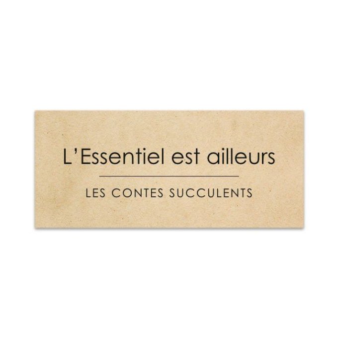 Étiquette Bouquet | L'Essentiel #3