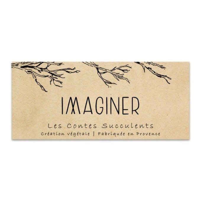 Étiquette Bouquet | Les Mots Simples #4