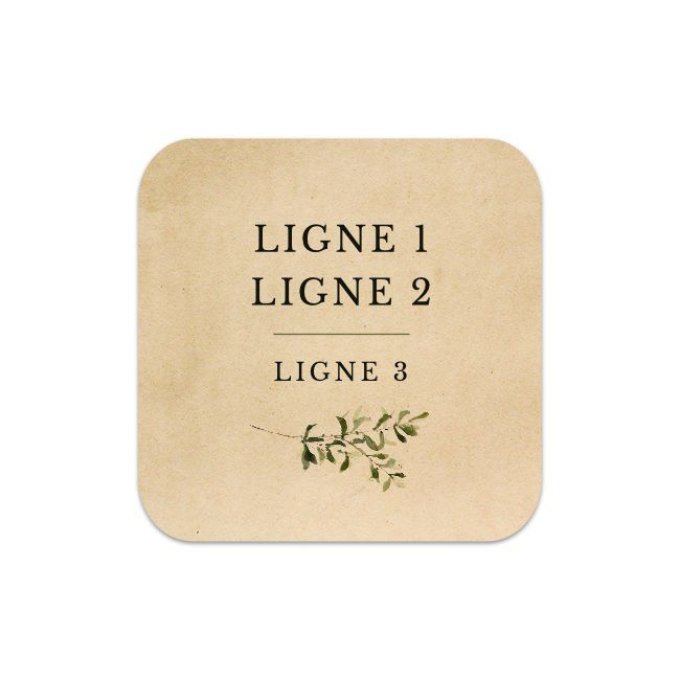 Étiquette Bouquet | Olea #2