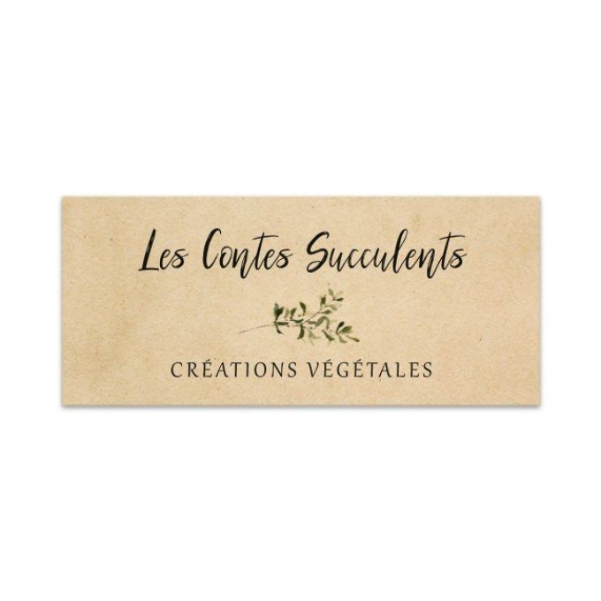 Étiquette Bouquet | Olea #3