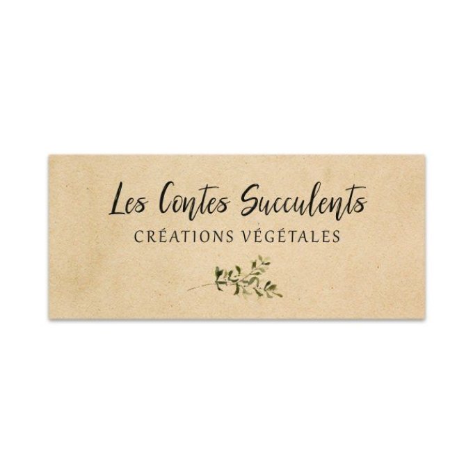 Étiquette Bouquet | Olea #4