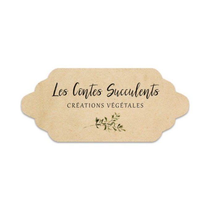 Étiquette Bouquet | Olea #4