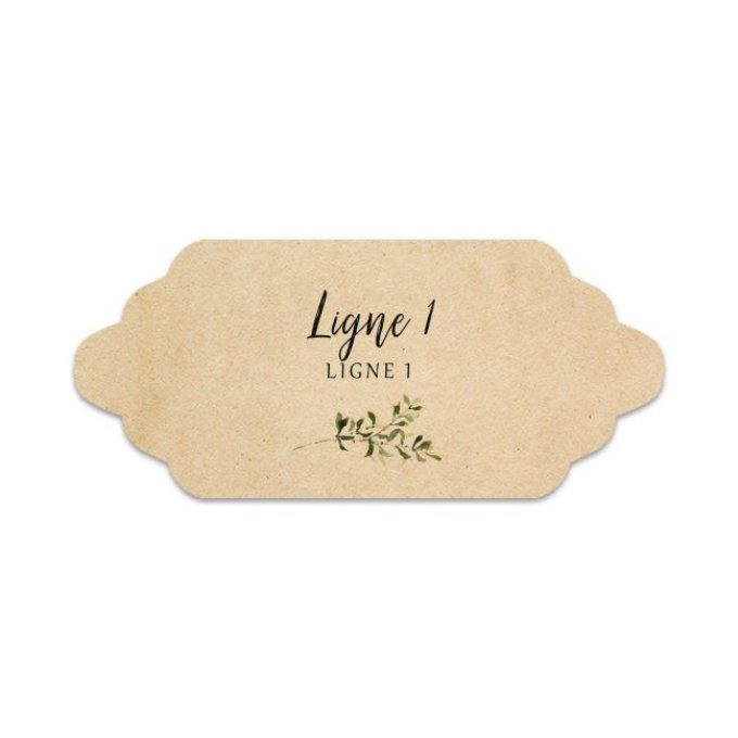 Étiquette Bouquet | Olea #4