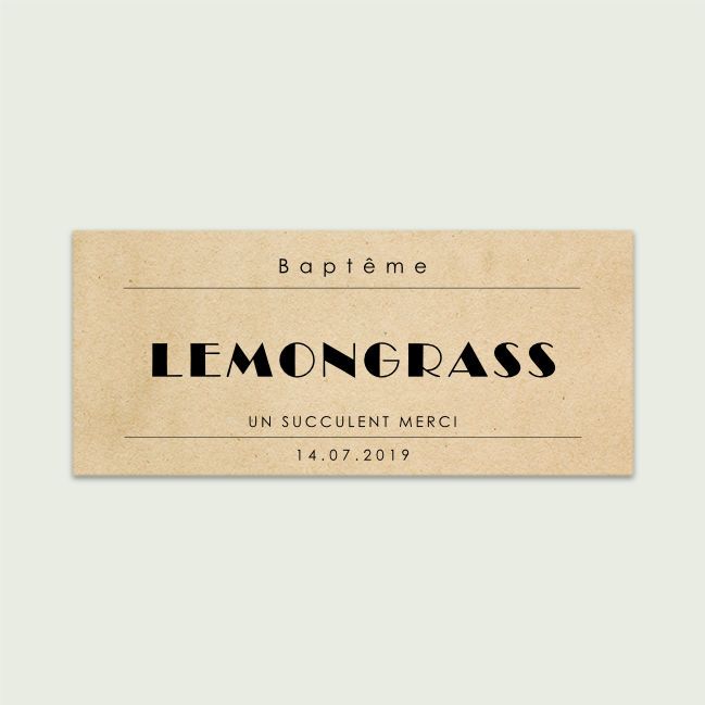 Les Mots Simples #3 | Lemongrass